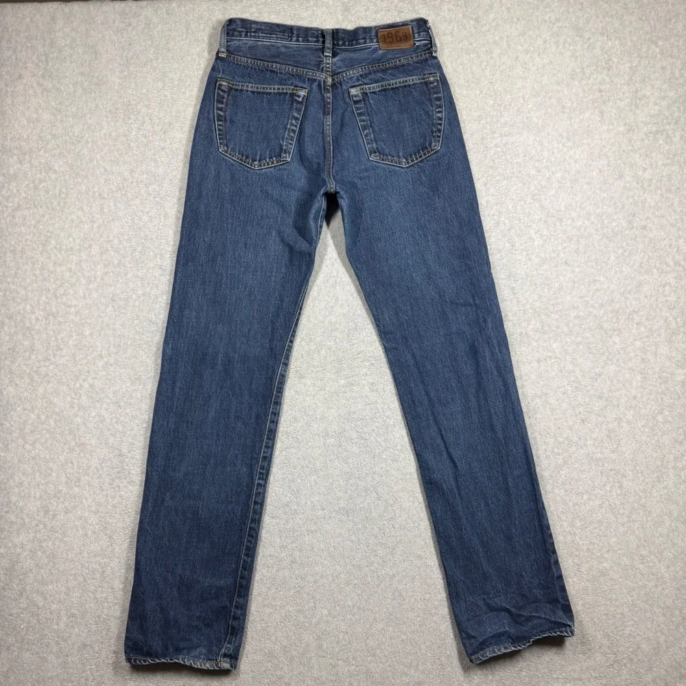 Gap 1969 Red Line Selvedge Jeans Mens 30x34 Made in Italy (28x32 Actual)